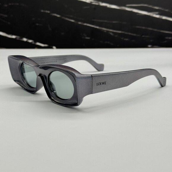 NEW LOEWE GREY UNISEX SUNGLASSES LOEWE LW40033I 05X main image 4